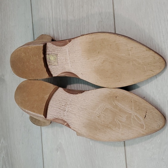 Free People Womens Royale Flat Side CutOut Ankle Boots shoes sz 37/6.5-7 - Picture 12 of 16